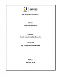Curso de Contabilidad IV. Página 1