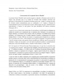 Consecuencias de la segunda Guerra Mundial