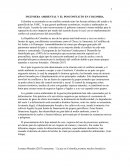 Ingenieria ambiental en el postconflicto