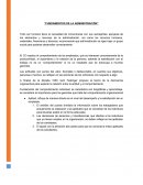 FUNDAMENTOS DE LA ADMINISTRACIÓN