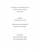 Trabajo Administración en Salud Ocupacional