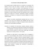 La innovación, la base para llegar al éxito