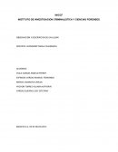 OBSERVACION Y DESCRIPCION DE UN LUGAR