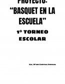 Basquet en la escuela