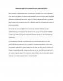 Importancia de la investigación en la educación física