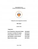 Tranajo ingenieria economica