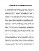 La democracia de un Mexico dormido