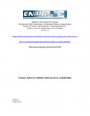Ensayo sobre la contabilidas