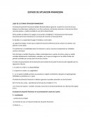 ﻿Estado de situacion financiera