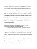 Teoría de dependencia