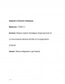 La comunicación efectiva del líder en la organización