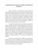 LA IMPORTANCIA DEL CONOCIMIENTO