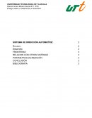 Ensayo de sistemas de direccion