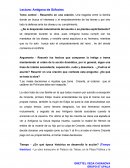 Lectura: Antígona de Sófocles