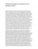Historia tecnológica e industrial de los EE.UU