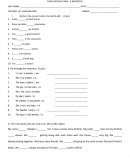 FINAL ENGLISH EXAM (I BIMESTER)