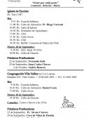 Boletín informativo escobar