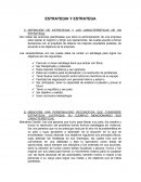 ESTRATEGIA Y ESTRATEGA