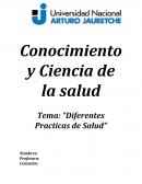 Tema: “Diferentes Practicas de Salud”