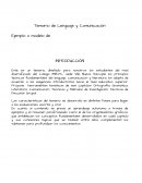 Ejemplos de un temario