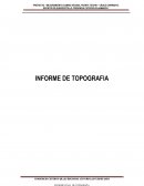 INFORME DE TOPOGRAFIA