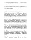 Fundamentación de la Educación a Distancia