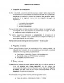 Matematicas TEMATICA DE TRABAJO