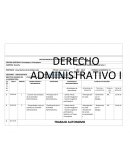 PLANES DE CLASE. D° ADMINISTRATIVO