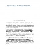 Fundamentos de programación lineal