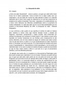 La búsqueda de adán ensayo