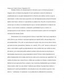 Ensayo por Ysabel Alvarez. Psiquiatria UCV