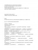 CURSO: SEMINARIO II. INVESTIGACION AMBIENTAL Y CURRICULAR