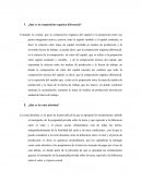 ¿Qué es la composición orgánica diferencial?