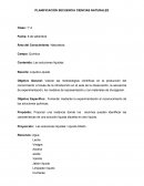PLANIFICACIÓN SECUENCIA CIENCIAS NATURALES