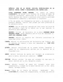 Escrito de anuncio de prueba