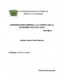 CRITICA A LA ECONOMIA
