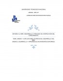 TEMA: UNIDAD 3: TEORIAS DE APRENDIZAJE Y TEORIAS DE LA INSTRUCCIÓN. EL NIÑO DESARROLLO Y PROCESO DE CONSTRUCCION DEL CONOCIMIENTOUNIDAD 4: SITUACIONES DE APRENDIZAJE EN PREESCOLAR Y PRIMARIA