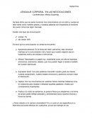 LENGUAJE CORPORAL EN LAS NEGOCIACIONES.