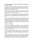 La sociedad novohispana