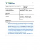 Descripción de los procesos en una empresa de tu elección