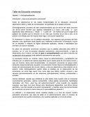 Tesis de educación emocional