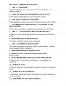 PARCIAL SEMINARIO DE TITULACION