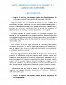 TEORÍA DEL CONFLICTO. CONCEPTO Y ANÁLISIS DEL CONFLICTO