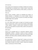 Línea del tiempo de la sociología