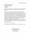 Ejemplo base de Carta de Motivación