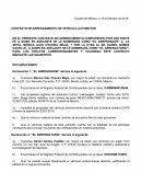 CONTRATO DE ARRENDAMIENTO DE VEHÍCULO AUTOMOTOR