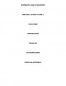 Entrevista a un estudiante