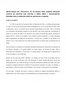 INEFECTIVIDAD DEL PROTOCOLO DE ACTUACION PARA QUEINES IMPARTEN JUSTICIA EN ASUNTOS QUE AFECTEN A NIÑOS, NIÑAS Y ADOLESCENTES, EXPEDIDO POR LA SUPRE MA CORTE DE JUSTICIA DE LA NACION