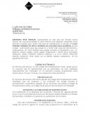 Demanda mercantil juicio civil