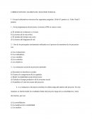 CORRECCION DEL EXAMEN DEL SEGUNDO PARCIAL